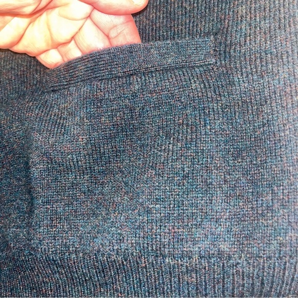 NWT Jos. A. Bank Green Marled Lambswool Suit Vest Made in Hong Kong XL - Picture 9 of 11